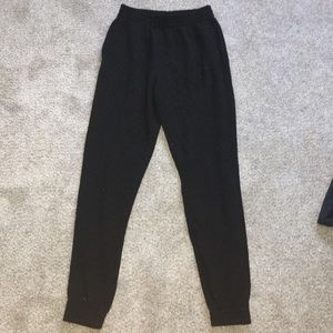 Black sweatpants from Pink